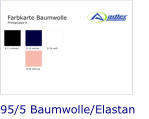 95/5 Baumwolle/Elastan